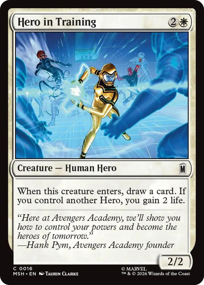 Hero in Training 16 (Marvel Super Heroes) - Foil