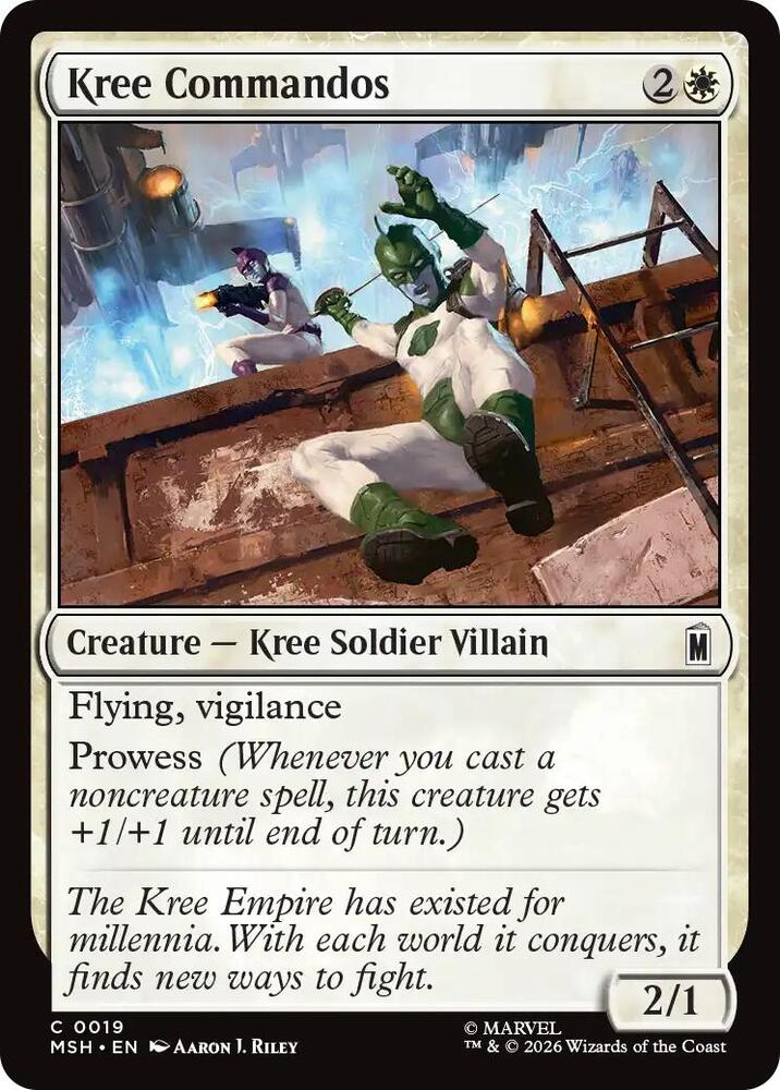 Kree Commandos 19 (Marvel Super Heroes) - Foil