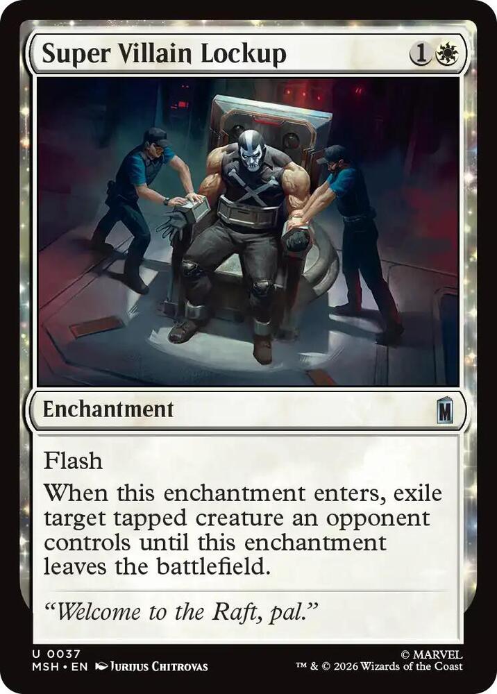 Super Villain Lockup 37 (Marvel Super Heroes) - Foil