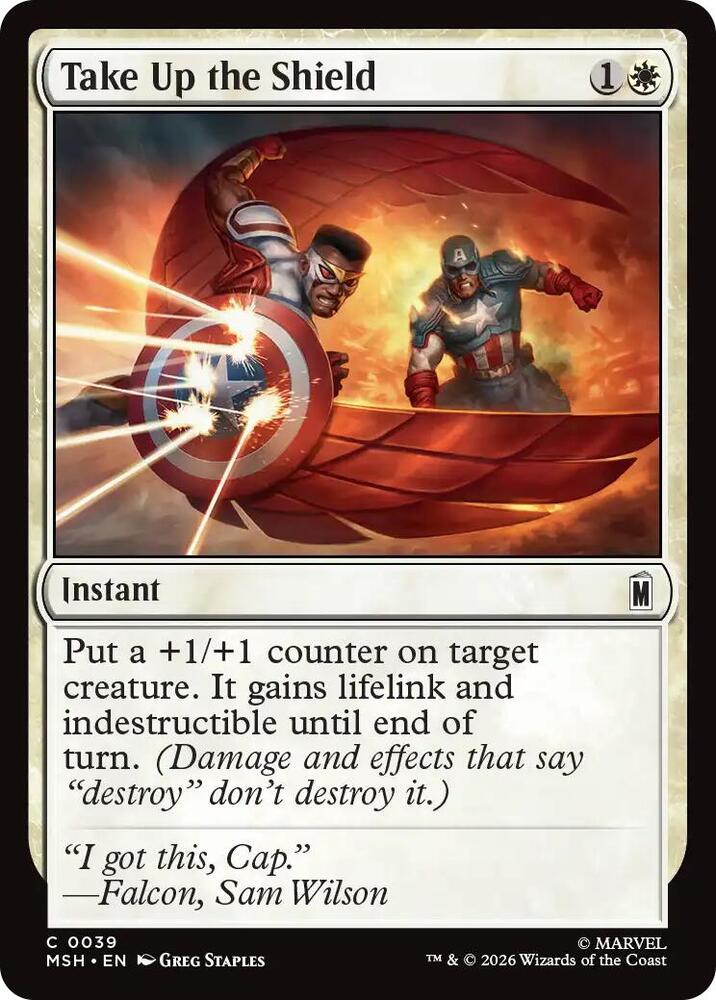 Take Up the Shield 39 (Marvel Super Heroes) - Foil