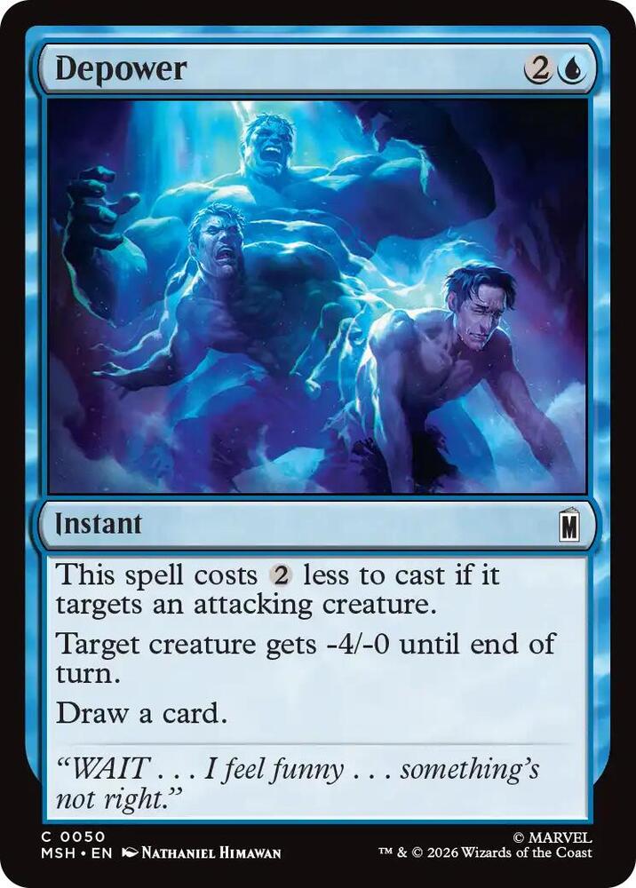 Depower 50 (Marvel Super Heroes) - Foil