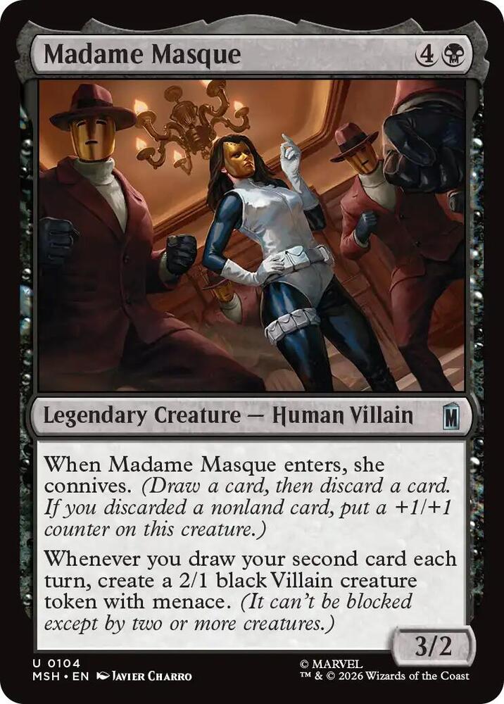 Madame Masque 104 (Marvel Super Heroes) - Foil