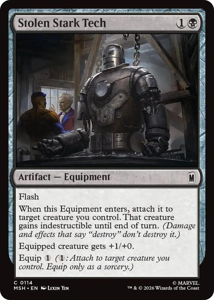 Stolen Stark Tech 114 (Marvel Super Heroes) - Foil