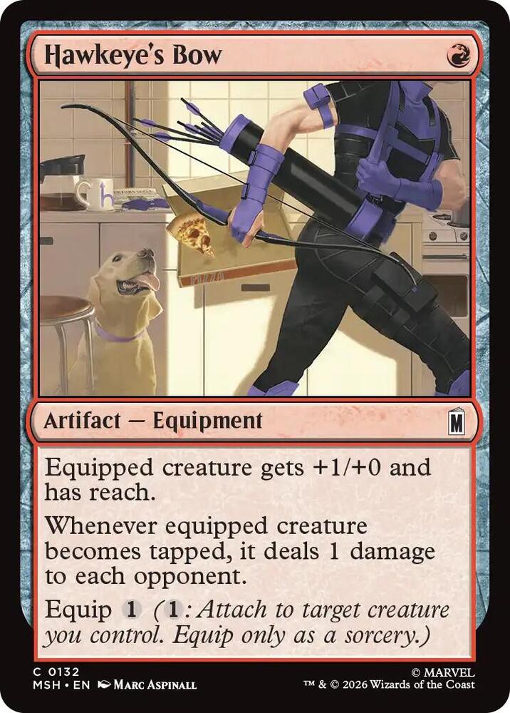Hawkeye's Bow 132 (Marvel Super Heroes) - Foil
