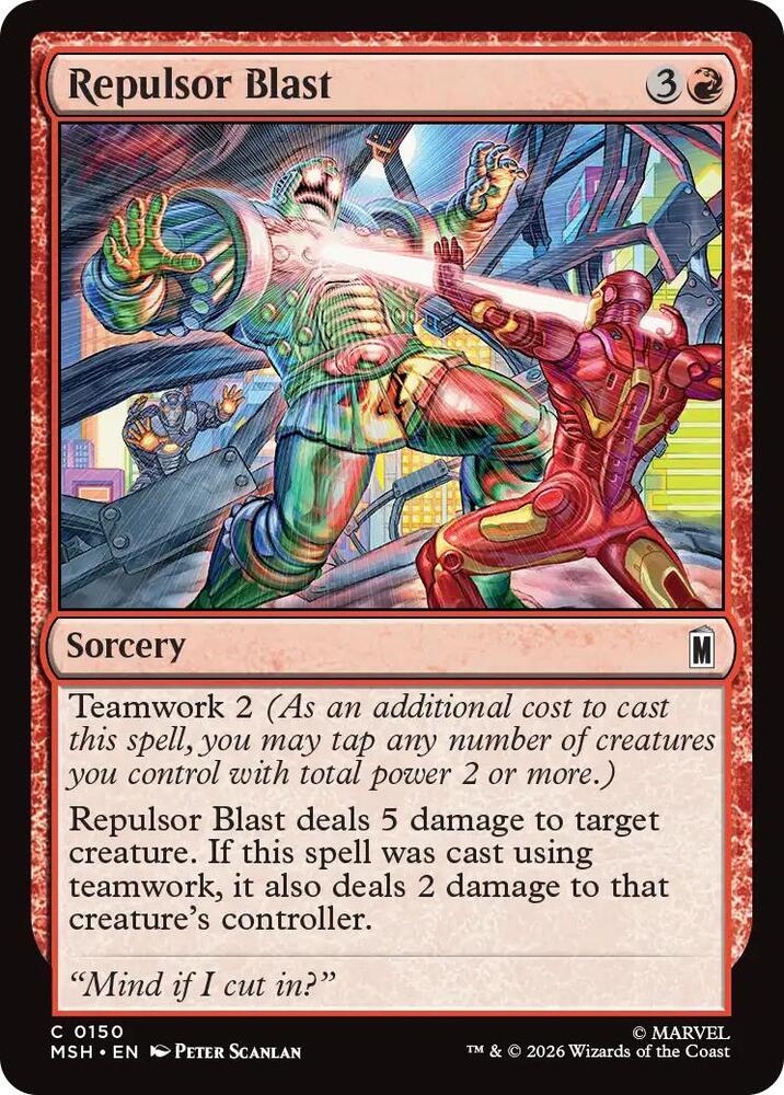 Repulsor Blast 150 (Marvel Super Heroes) - Foil
