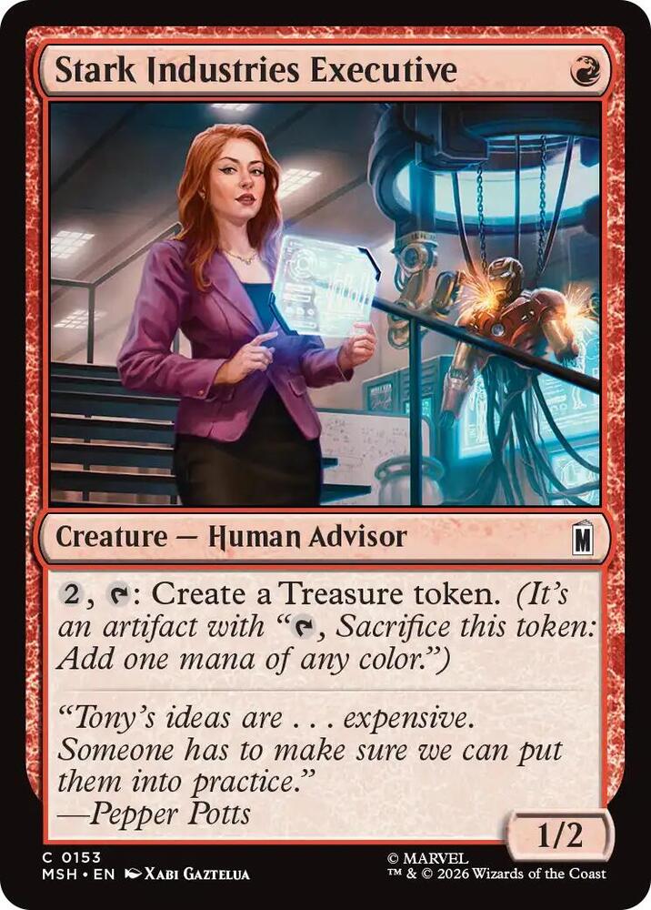 Stark Industries Executive 153 (Marvel Super Heroes) - Foil