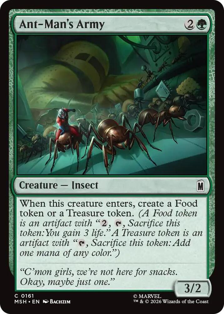 Ant-Man's Army 161 (Marvel Super Heroes) - Foil