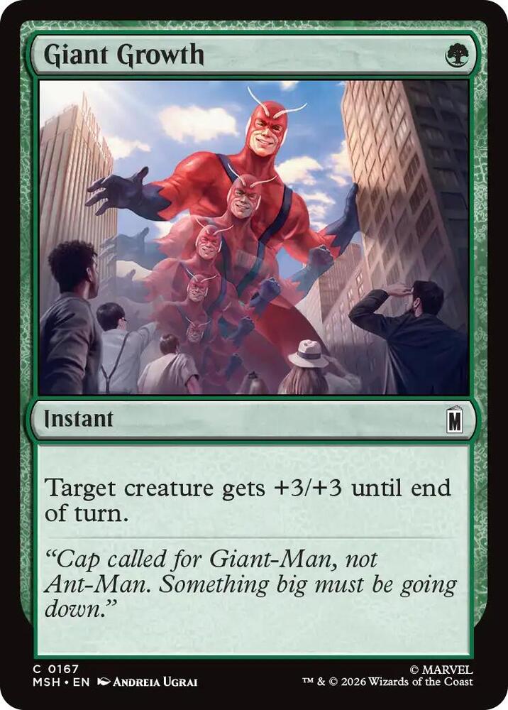 Giant Growth 167 (Marvel Super Heroes) - Foil