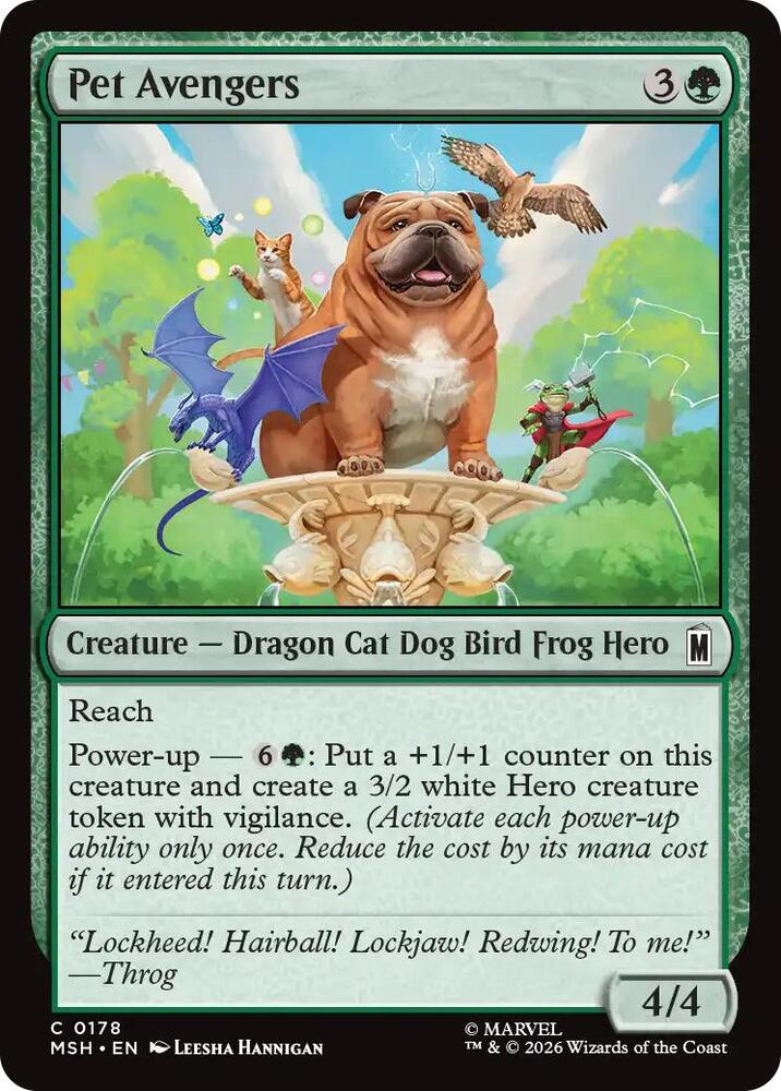 Pet Avengers 178 (Marvel Super Heroes) - Foil