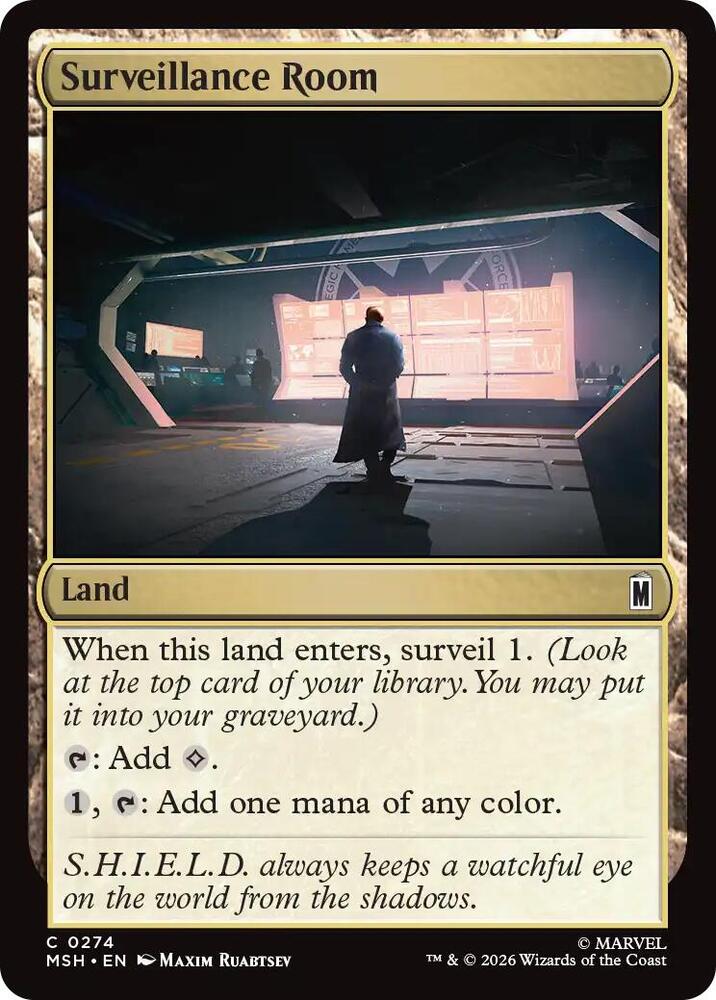Surveillance Room 274 (Marvel Super Heroes) - Foil