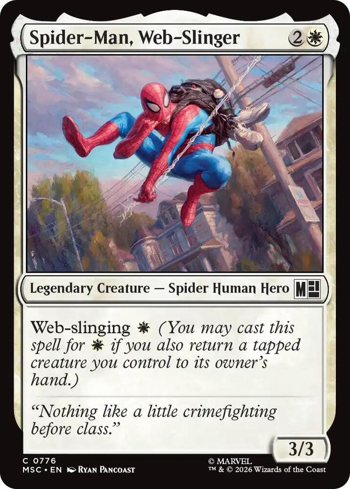 Spider-Man, Web-Slinger 776 (Commander: Marvel Super Heroes) - Foil
