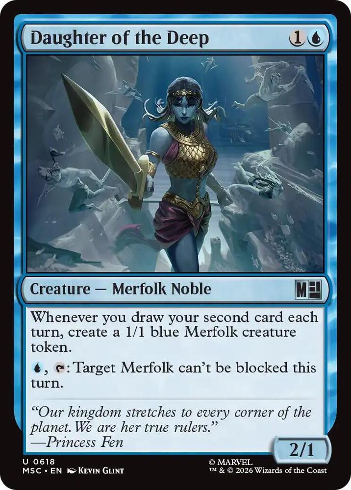 Daughter of the Deep 618 (Commander: Marvel Super Heroes) - Foil