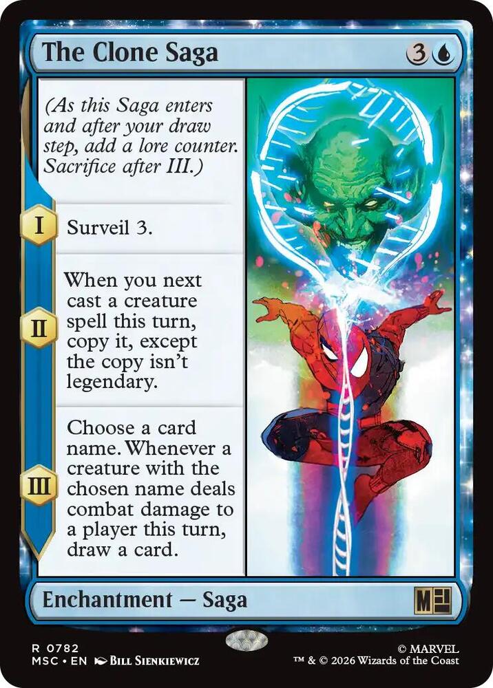 The Clone Saga 782 (Commander: Marvel Super Heroes) - Foil