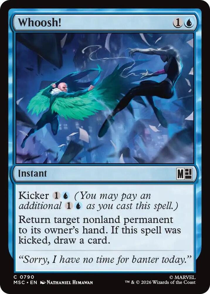 Whoosh! 790 (Commander: Marvel Super Heroes) - Foil