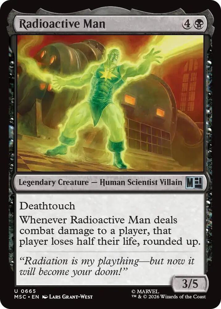 Radioactive Man 665 (Commander: Marvel Super Heroes) - Foil