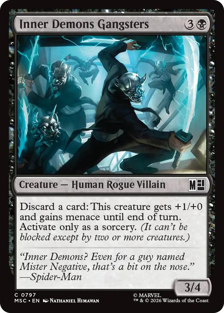 Inner Demons Gangsters 797 (Commander: Marvel Super Heroes) - Foil