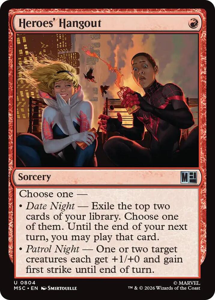 Heroes' Hangout 804 (Commander: Marvel Super Heroes) - Foil