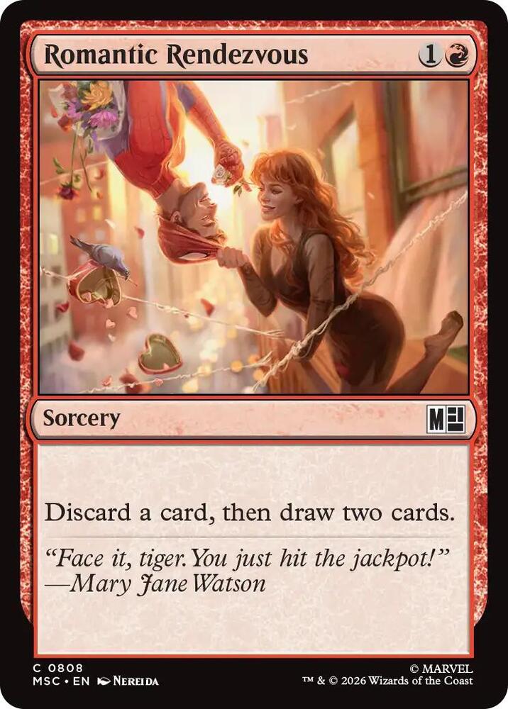 Romantic Rendezvous 808 (Commander: Marvel Super Heroes) - Foil