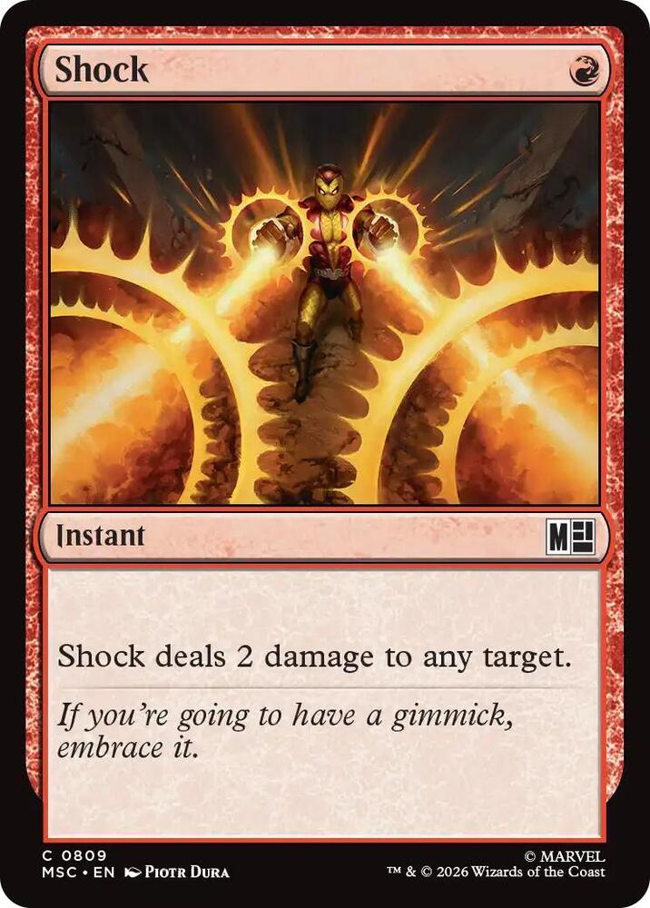 Shock 809 (Commander: Marvel Super Heroes) - Foil