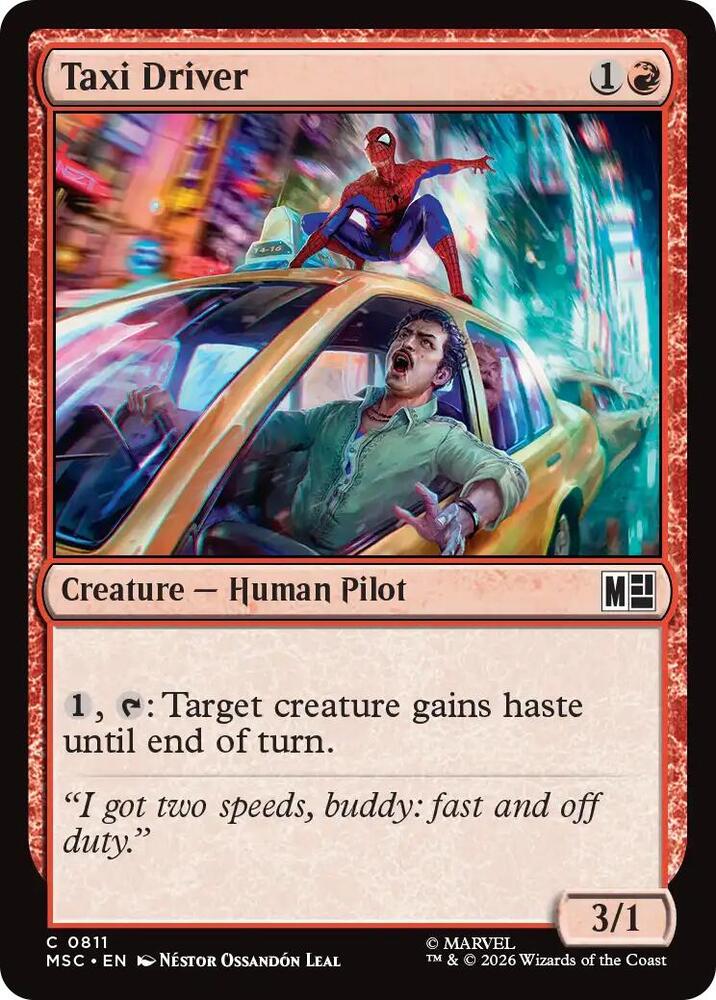 Taxi Driver 811 (Commander: Marvel Super Heroes) - Foil