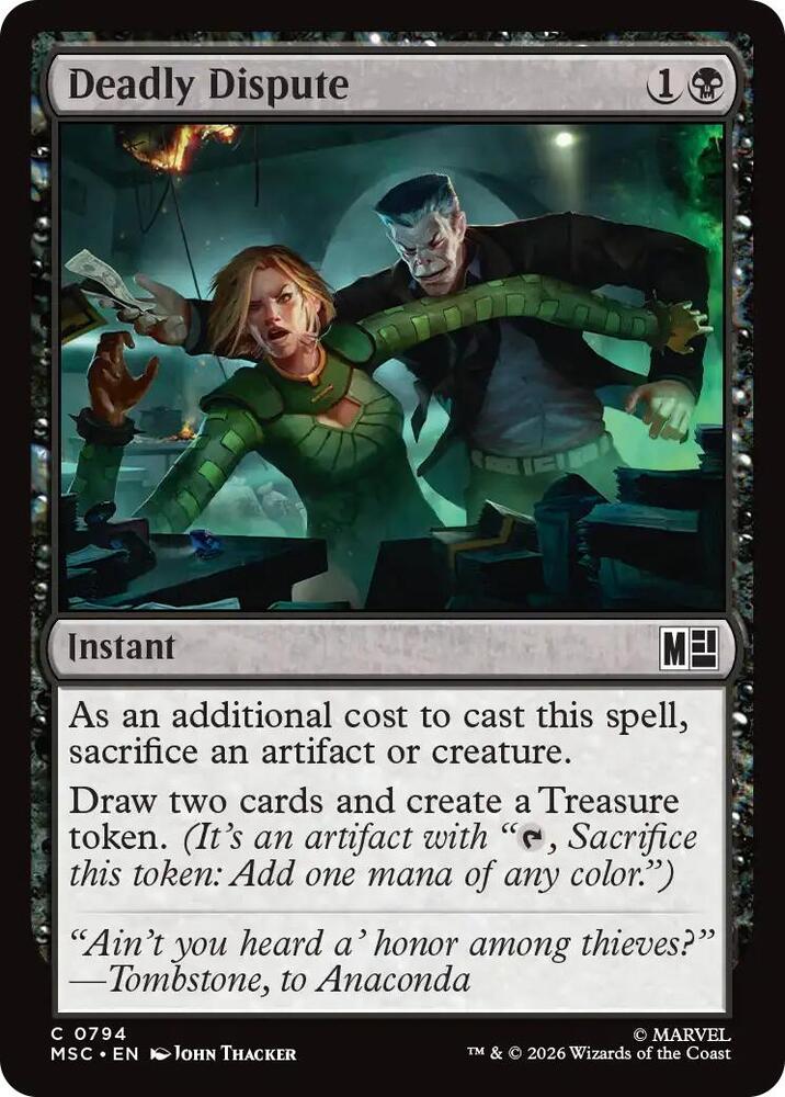 Deadly Dispute 794 (Commander: Marvel Super Heroes) - Foil