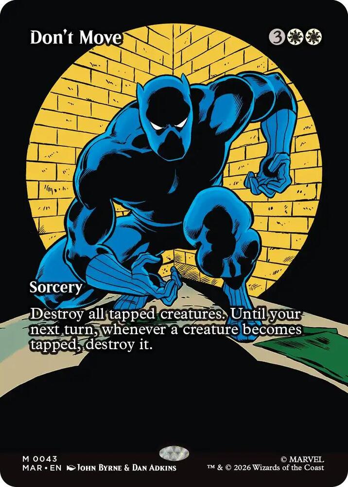 Don't Move 43 (Marvel Universe Eternal-Legal) - Borderless