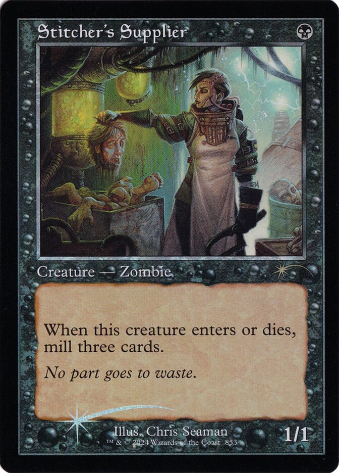 Stitcher's Supplier 853 (Secret Lair Drop Series) - Retro Foil