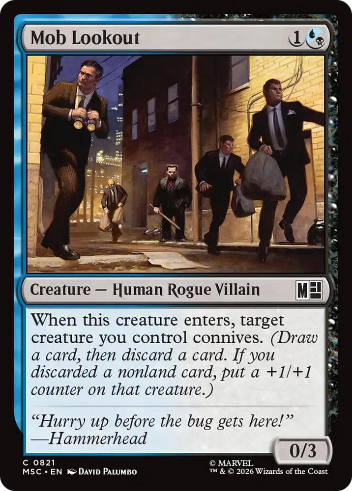 Mob Lookout 821 (Commander: Marvel Super Heroes) - Foil