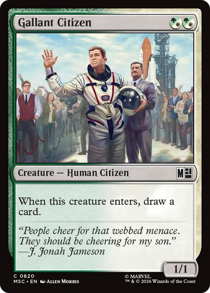 Gallant Citizen 820 (Commander: Marvel Super Heroes) - Foil