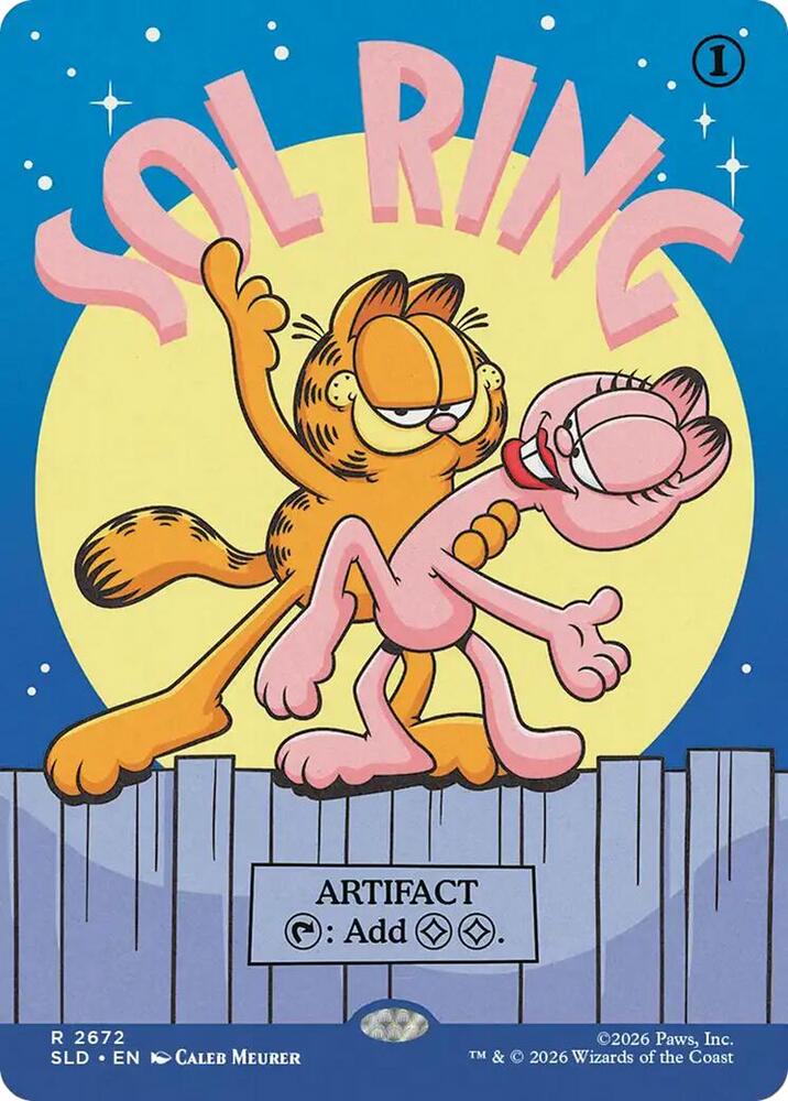 Sol Ring 2672 2672 (Secret Lair Drop Series)