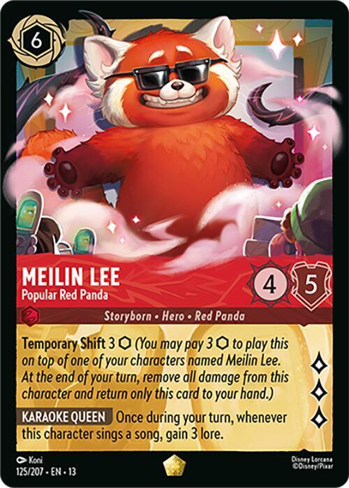 Meilin Lee, Popular Red Panda 125/204 (Attack of the Vine!)
