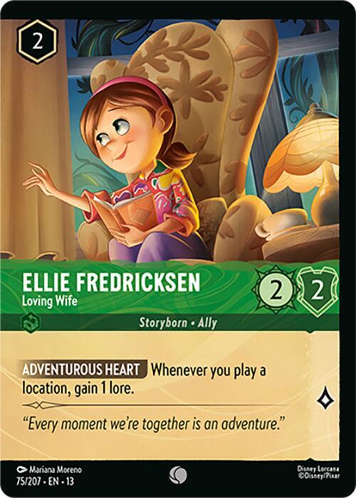 Ellie Fredricksen, Loving Wife 75/204 (Attack of the Vine!) - Cold Foil