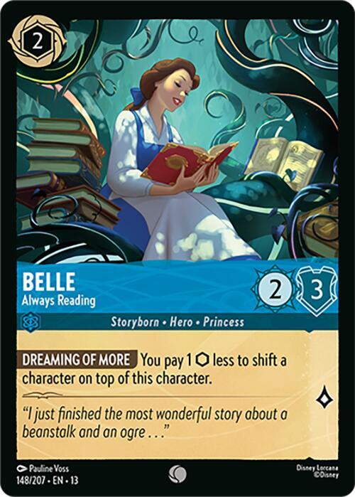 Belle, Always Reading 148/204 (Attack of the Vine!)