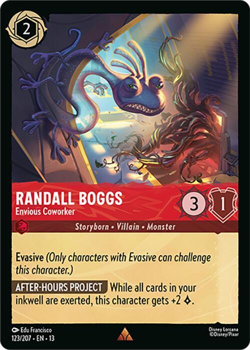 Randall Boggs, Envious Coworker 123/204 (Attack of the Vine!) - Cold Foil