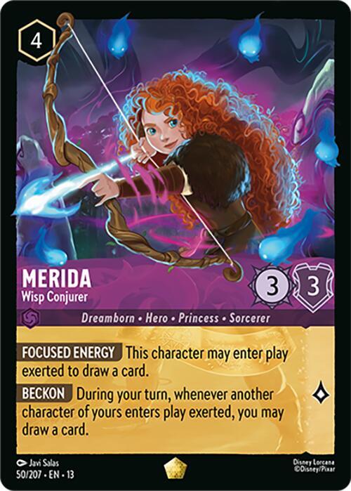 Merida, Wisp Conjurer 50/204 (Attack of the Vine!)