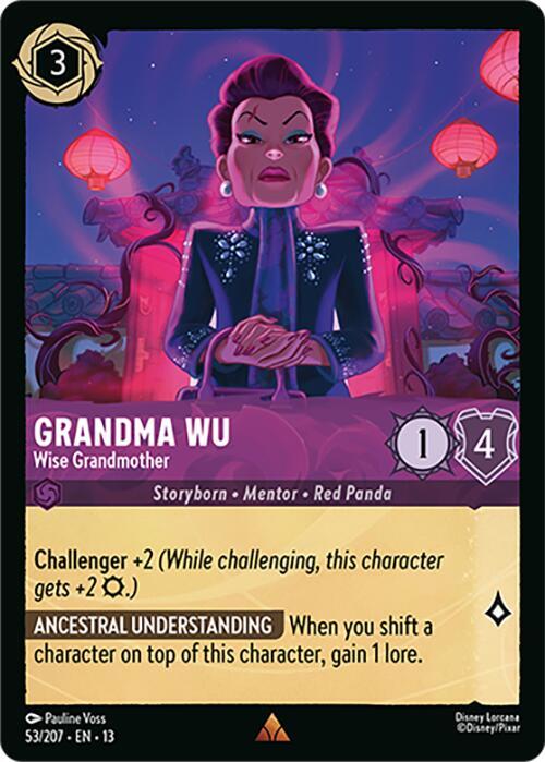 Grandma Wu, Wise Grandmother 53/204 (Attack of the Vine!) - Cold Foil