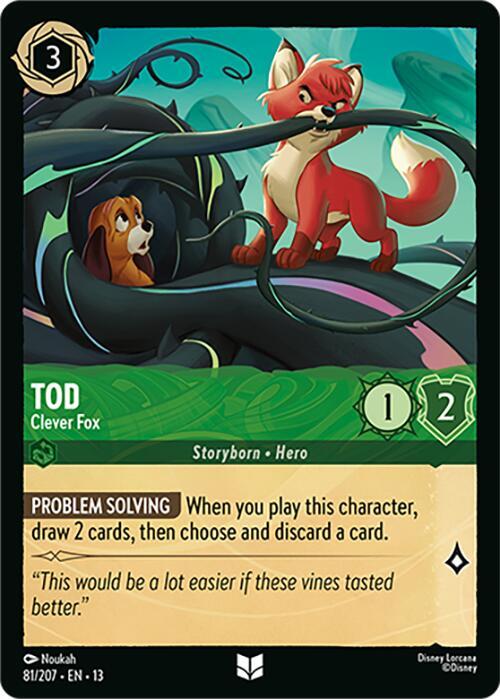 Tod, Clever Fox 81/204 (Attack of the Vine!)