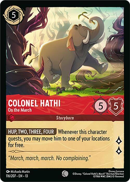 Colonel Hathi, On the March 116/204 (Attack of the Vine!)