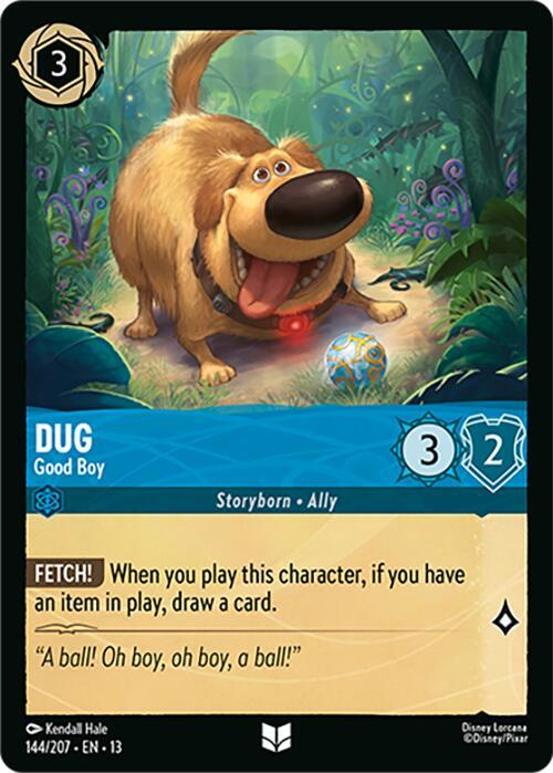 Dug, Good Boy 144/204 (Attack of the Vine!) - Cold Foil