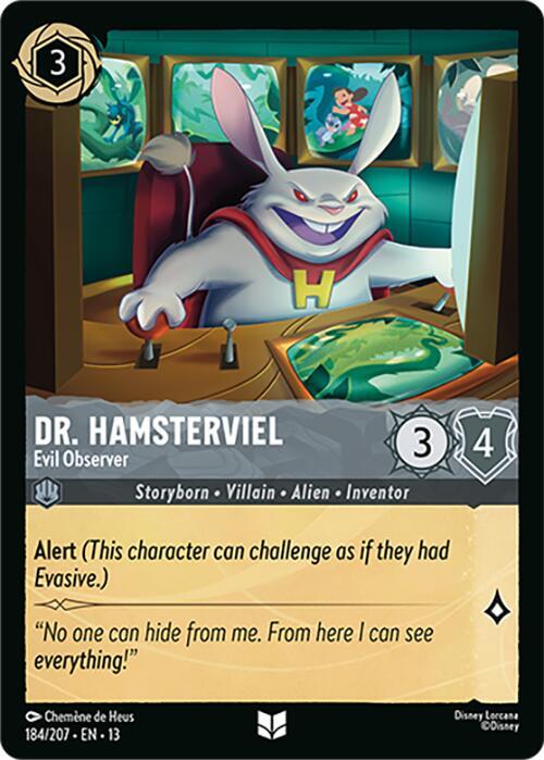 Dr. Hamsterviel, Evil Observer 184/204 (Attack of the Vine!)
