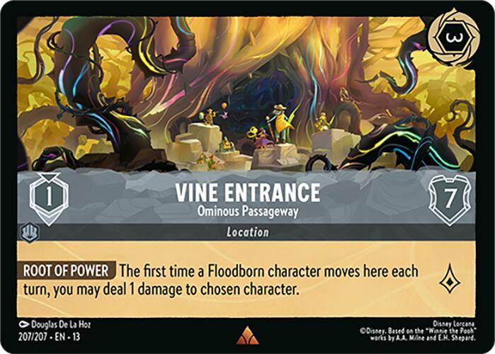 Vine Entrance, Ominous Passageway 207/204 (Attack of the Vine!)