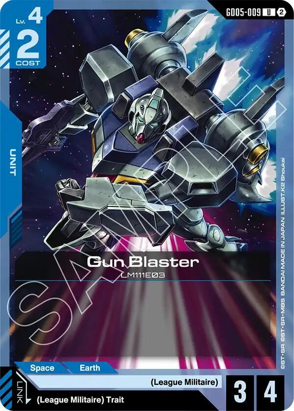 Gun Blaster GD05-009 (Freedom Ascension)