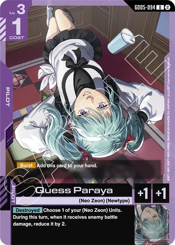 Quess Paraya GD05-094 (Freedom Ascension)