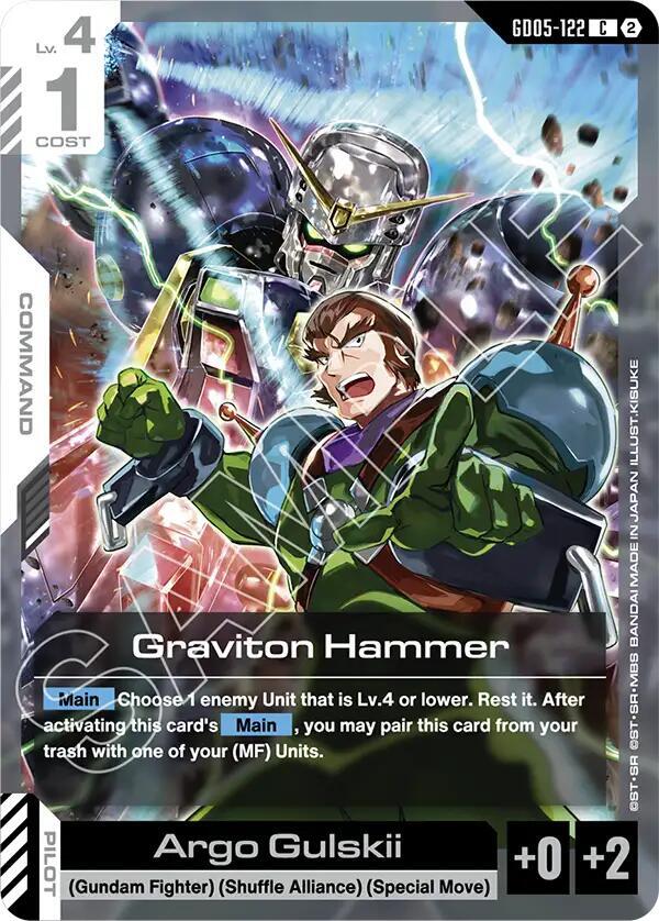 Graviton Hammer GD05-122 (Freedom Ascension)