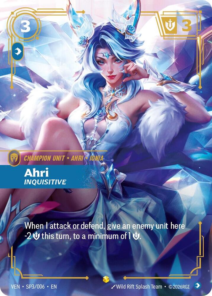 Ahri - Inquisitive SP3/006 (Vendetta) - Foil