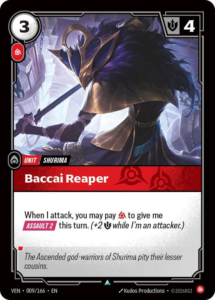 Baccai Reaper (Dupe) 009/166 (Vendetta) - Foil