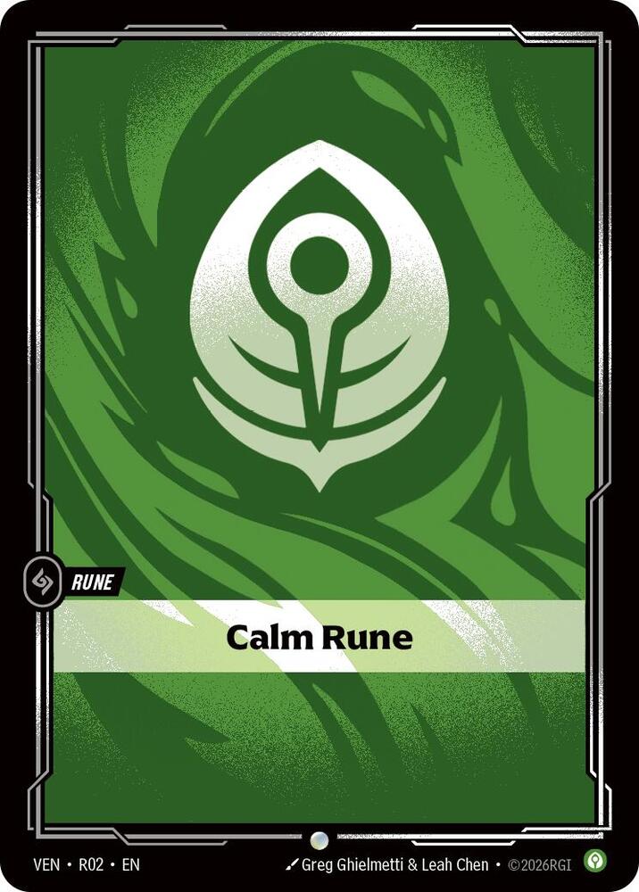 Calm Rune R02 (Vendetta)