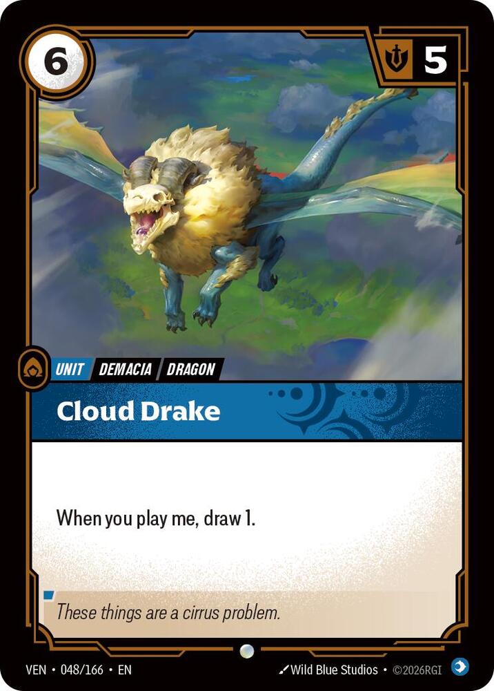 Cloud Drake 048/166 (Vendetta)