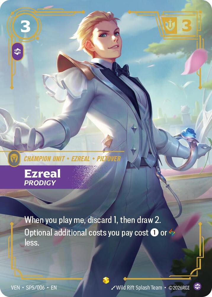 Ezreal Prodigy SP5/006 (Vendetta) - Foil