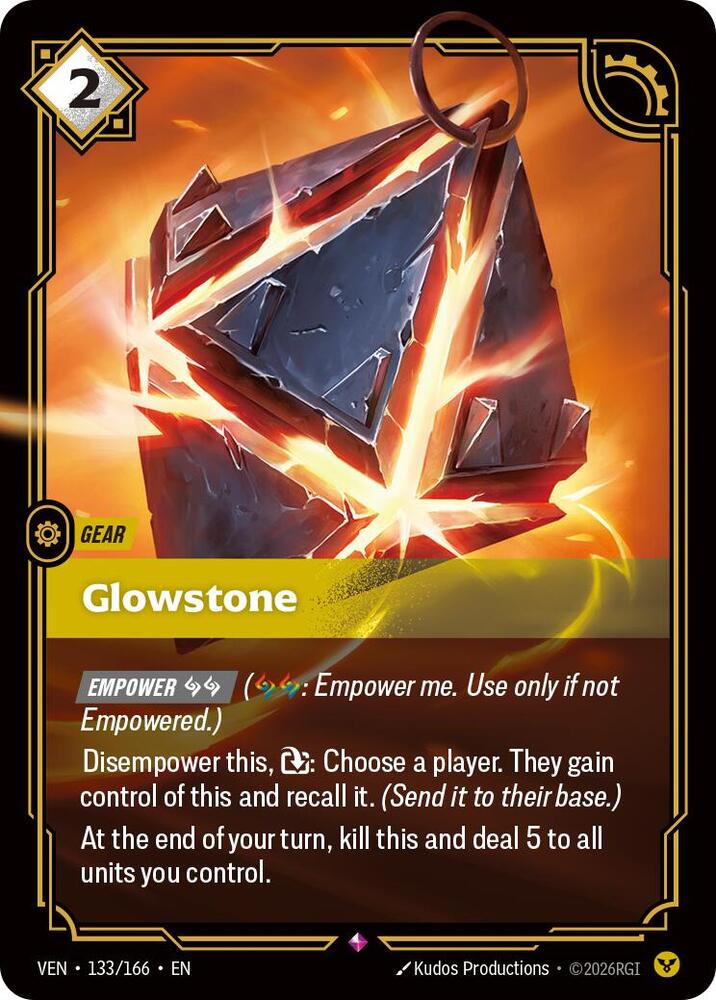Glowstone 133/166 (Vendetta) - Foil